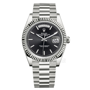 VS厂劳力士40m日志黑面星期日历型丹东3255机复刻版