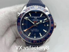 VS厂欧米茄海马600米GMT针8605一体机做工评测