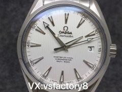 VS厂经典复刻表欧米茄海马150米垂直白盘8500机工艺细节还原如何