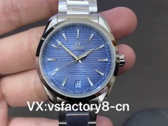 VS厂新品欧米茄海马150米柚木冰蓝面复刻手表值得入手吗