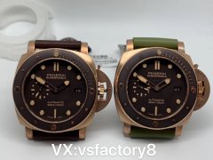 VS工厂沛纳海968青铜表细节做工评测